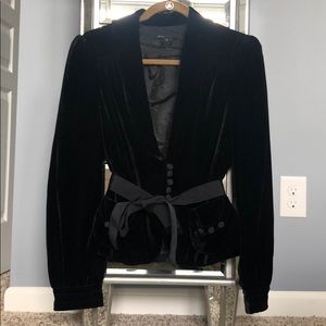 Marc Jacobs velvet bow blazer sz 10 (fits like 6)